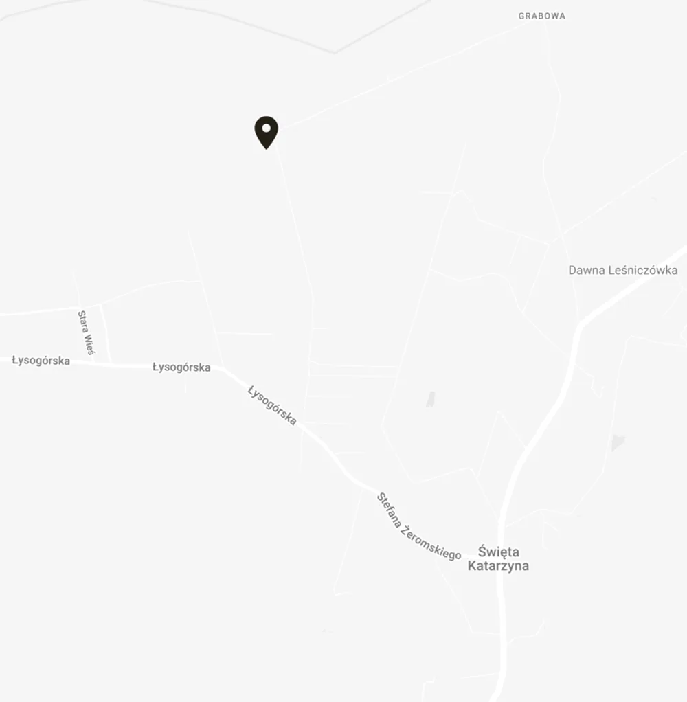 Domki Wilków - mapa